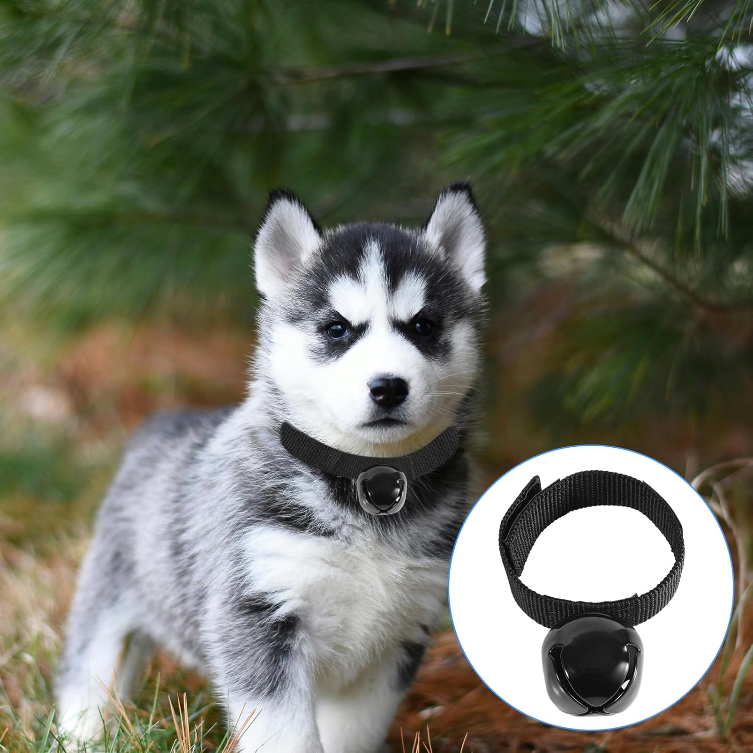 Bear Bells with Whistle, Loud Bear Bell Emergency Whistle Bear Bells Carabiner for Hiking Camping Outdoor Fishing Climbing Mountain