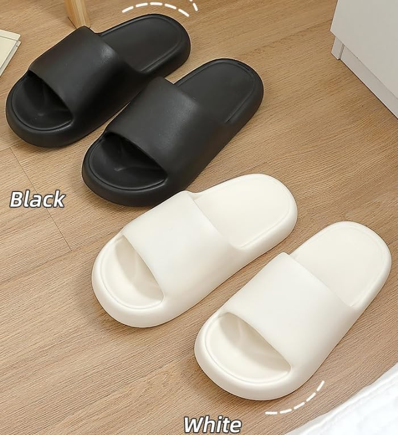 Non-Slip Shower Shoes : Waterproof Pool Slides for Women Men, Quick-Dry Bathroom Slippers Sandals Gym, Dorm, Spa image number 2