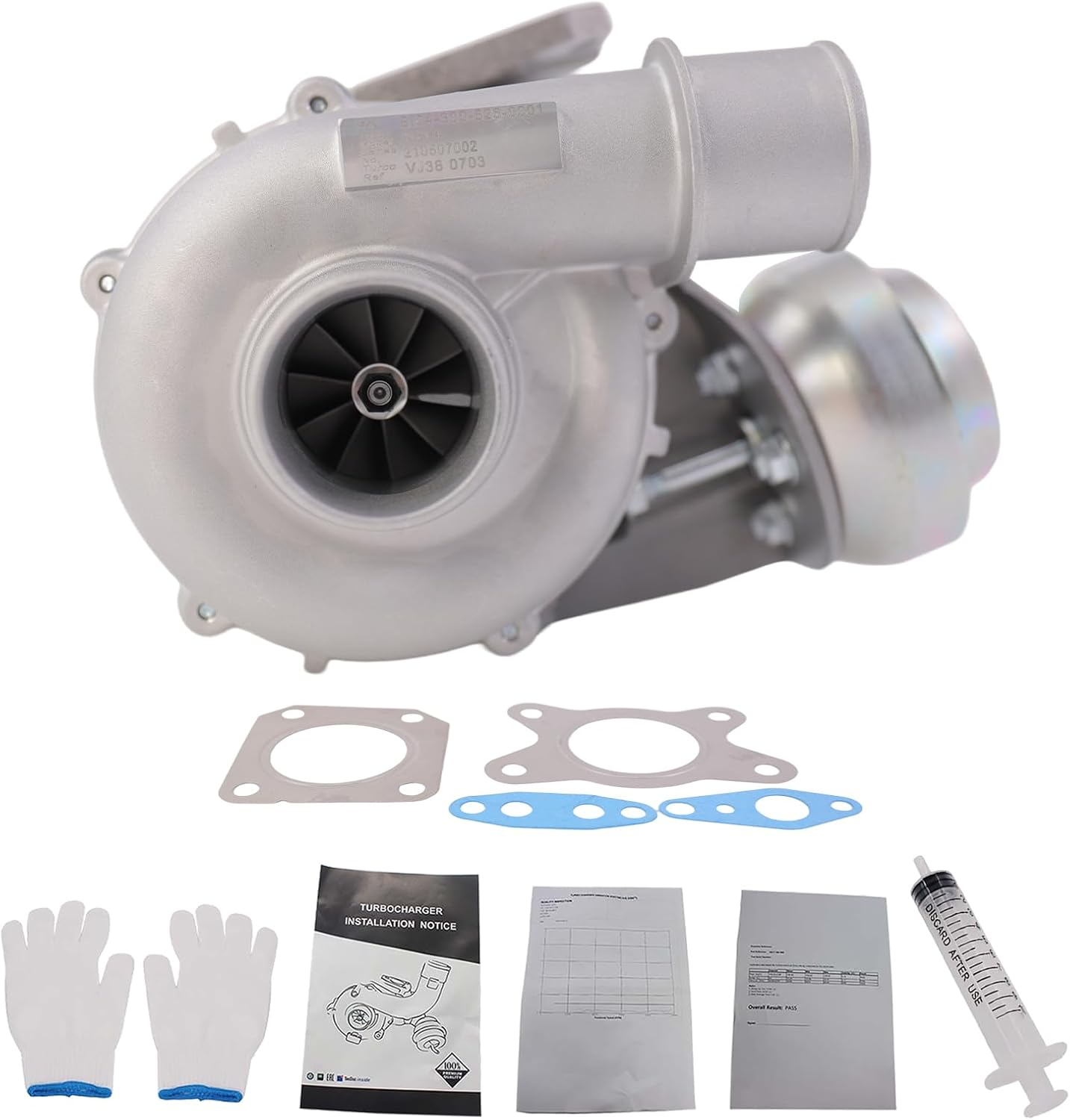 RHV4 Complete Turbo Turbocharger Compatible with Mazda BT-50 2.5 MRZ-CD 2006-105/143 Wlaa;Compatible with Ford Ranger 3.0 TDDI TDCI 2006-105/143 WLAA image number 6