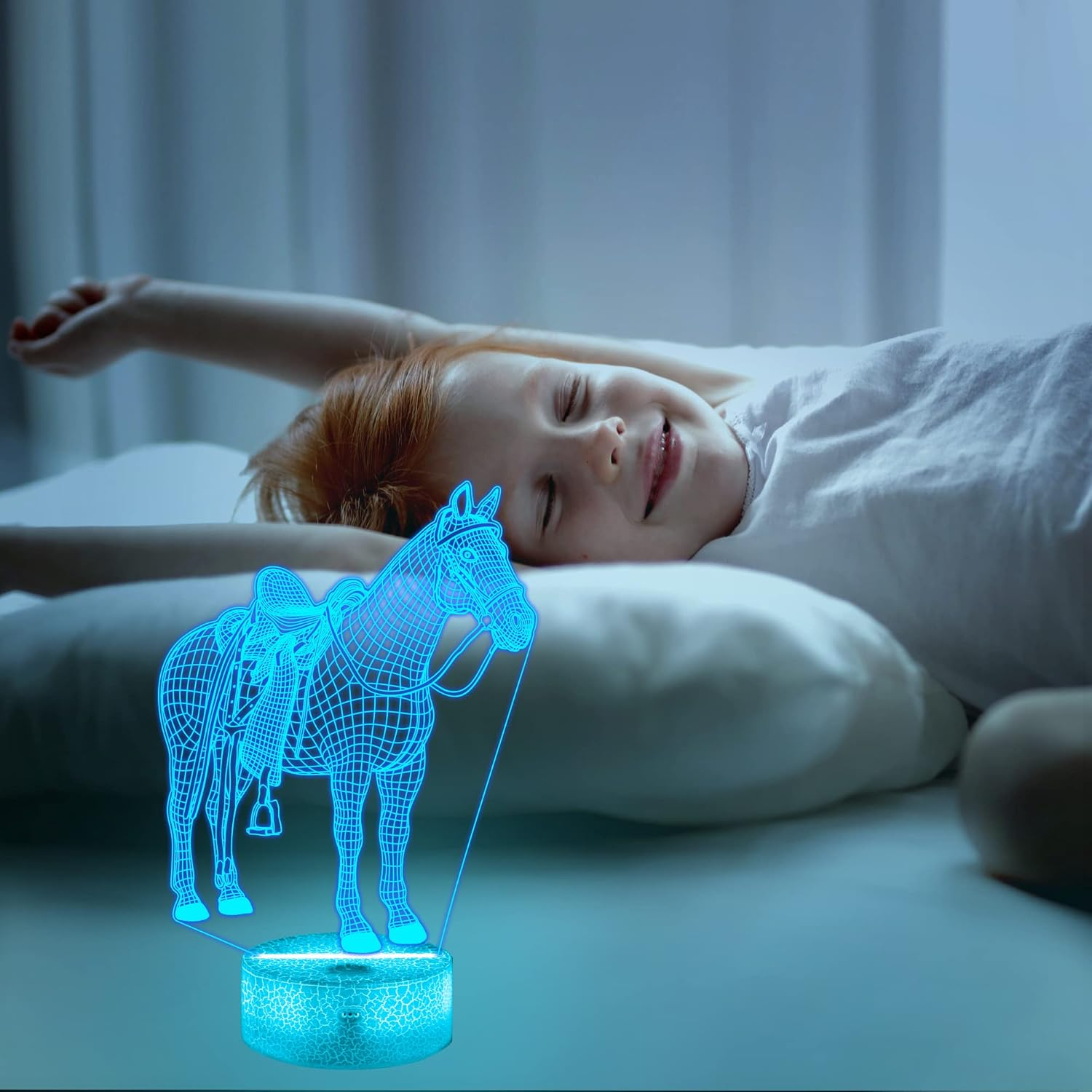 Horse Gifts for Girls, Anywin Horse Night Light with Remote Control & Timer & Dimmer for Home Decor, Gifts for Birthday, Xmas, Holidays, Back to School for Girls Kids Granddaughter Teen image number 1