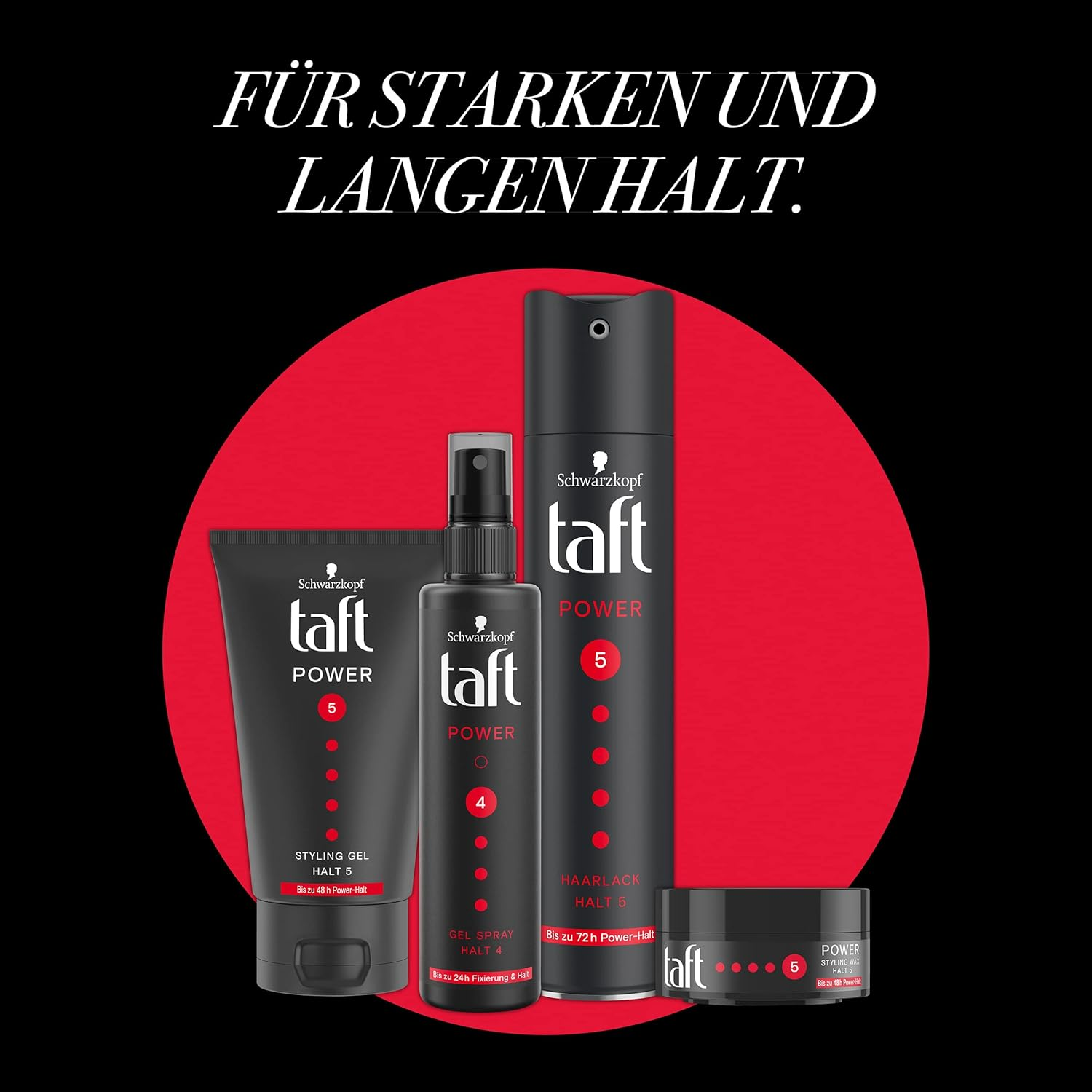 Taft Styling Wax Power with Holding Grade 5 (75 Ml), Textured like a Hair Wax and Holds like a Hair Gel without Sticking, for up to 48 Hours of Power Hold image number 6