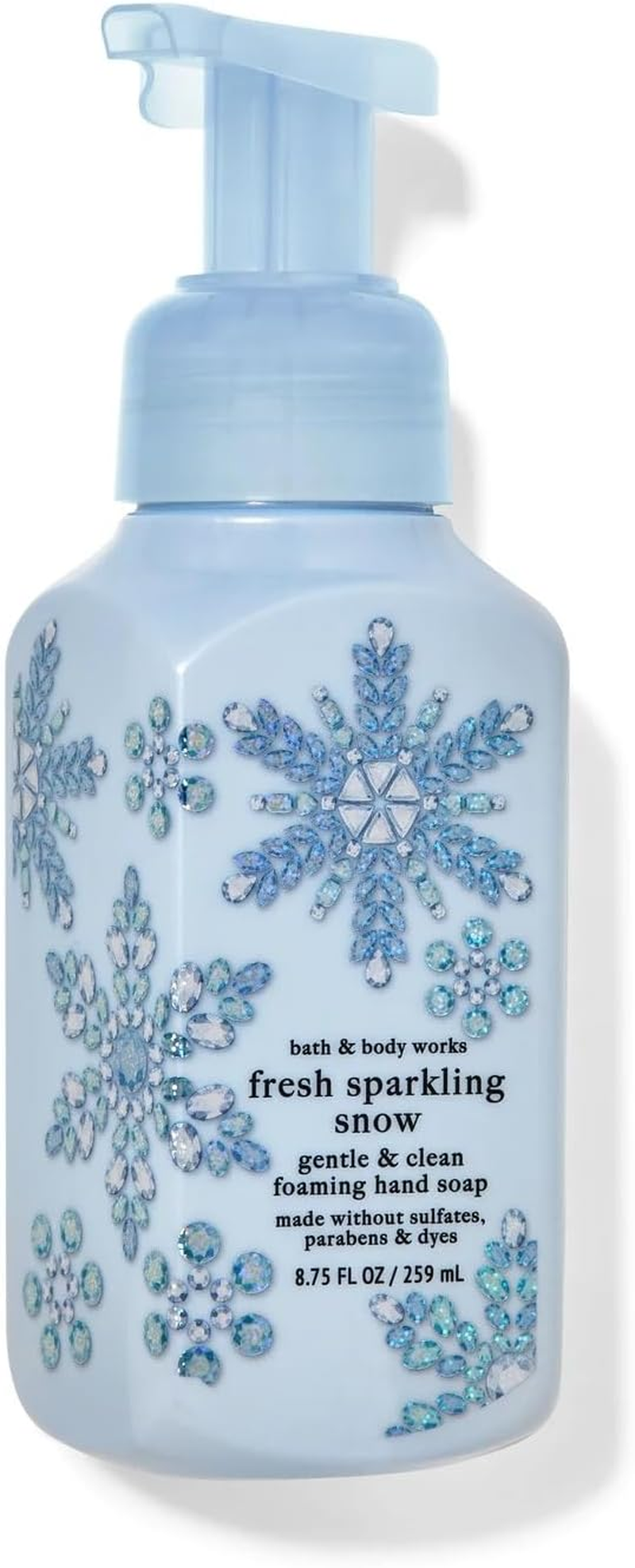 Bath & Body Works Fresh Sparkling Snow Gentle Foaming Hand Soap 8.75 Fl Oz - Triclosan Free image number 1