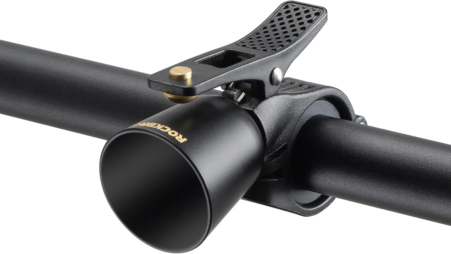 ROCKBROS Bike Bell Classic Bicycle Bell Mountain Bike Bells for Adults with Loud Sound and Fit for 0.87-1.25In/22.2-31.8Mm Bicycle Handlebars