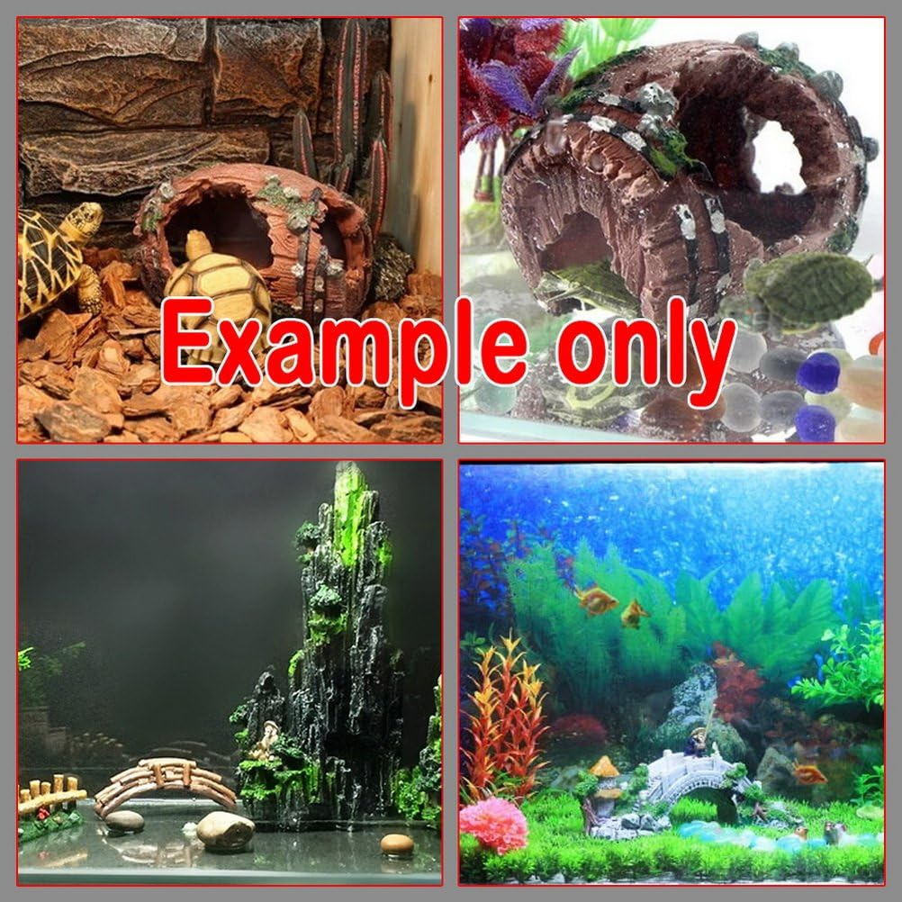 Penn Plax Spongebob Squarepants Pineapple Home with Swim through Holes Resin Replica Aquarium Ornament image number 3