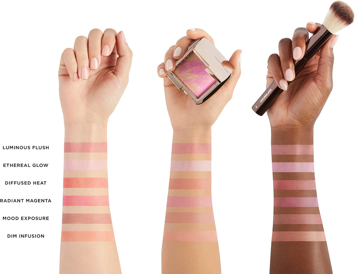 Hourglass Ambient Lighting Blush - # Diffused Heat (Vibrant Poppy) 4.2G/0.15Oz