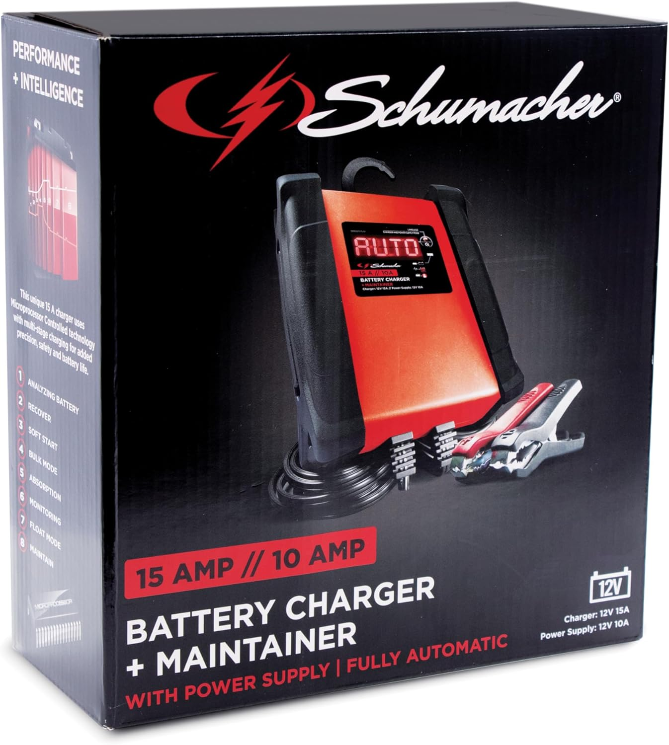 Schumacher SPI15 12V-15A Battery Maintainer and Charger image number 4