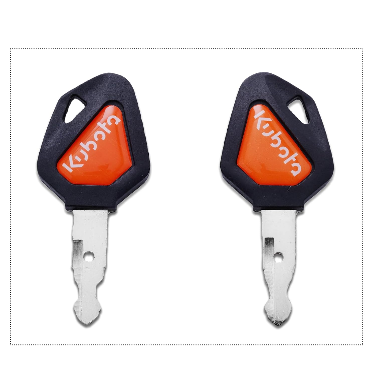 10PCS Kubota Key 459A RC411-53933 RC461-53930 Replacement for Kubota Mini Excavator Backhoe Skid Steer Track Loader SVL75 SVL90 KX121-3 KX161-3 KX41-3 KX71-3 KX91-3 U15 U17 U25S U35 L39 L45 L47 L48 image number 4
