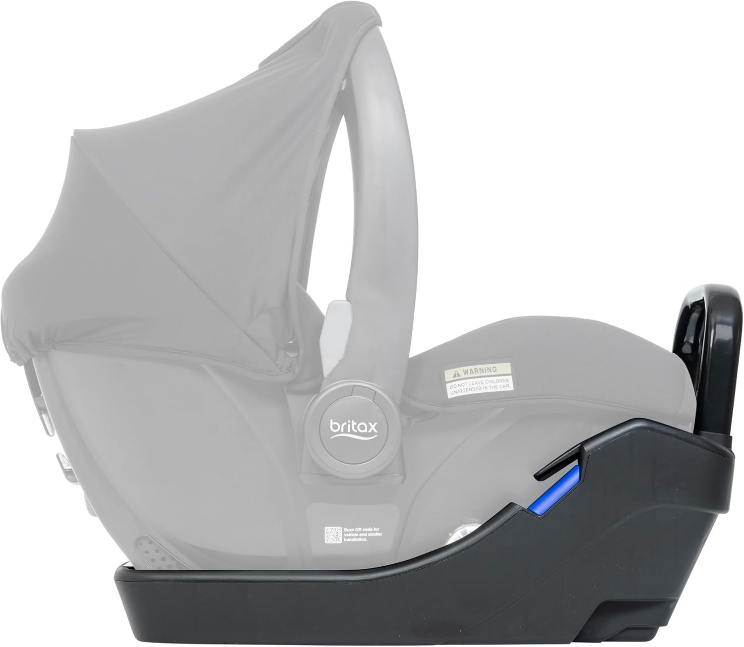 B-POD Baby Capsule Base, Clicktight, Additional Base, Second Car, Compatible with Britax B-Pod Capsule Range, Black (2304) image number 1