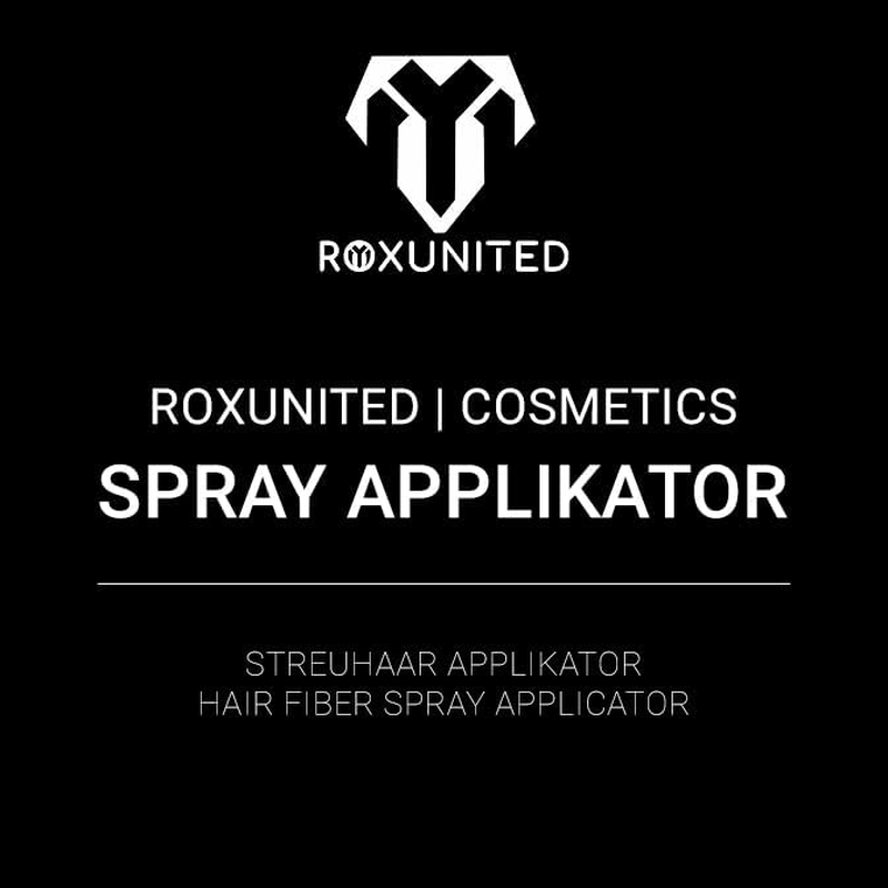 ROXUNITED Cosmetics Applicator Spray Attachment Pump for Scatter Hair Powder Hair Thickening Hair Filler Men and Women Targeted Application image number 6