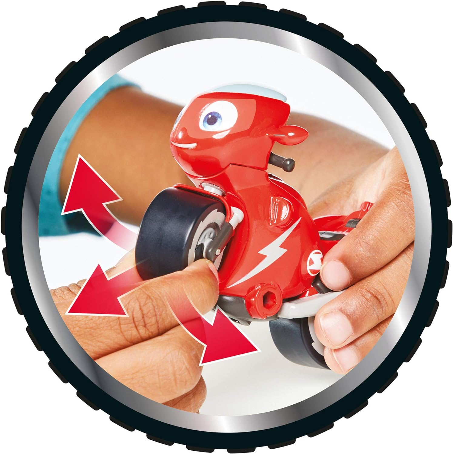 Ricky Zoom Hank & the Bike Buddies Motorcycle Toys (Set of 3), Multi image number 5