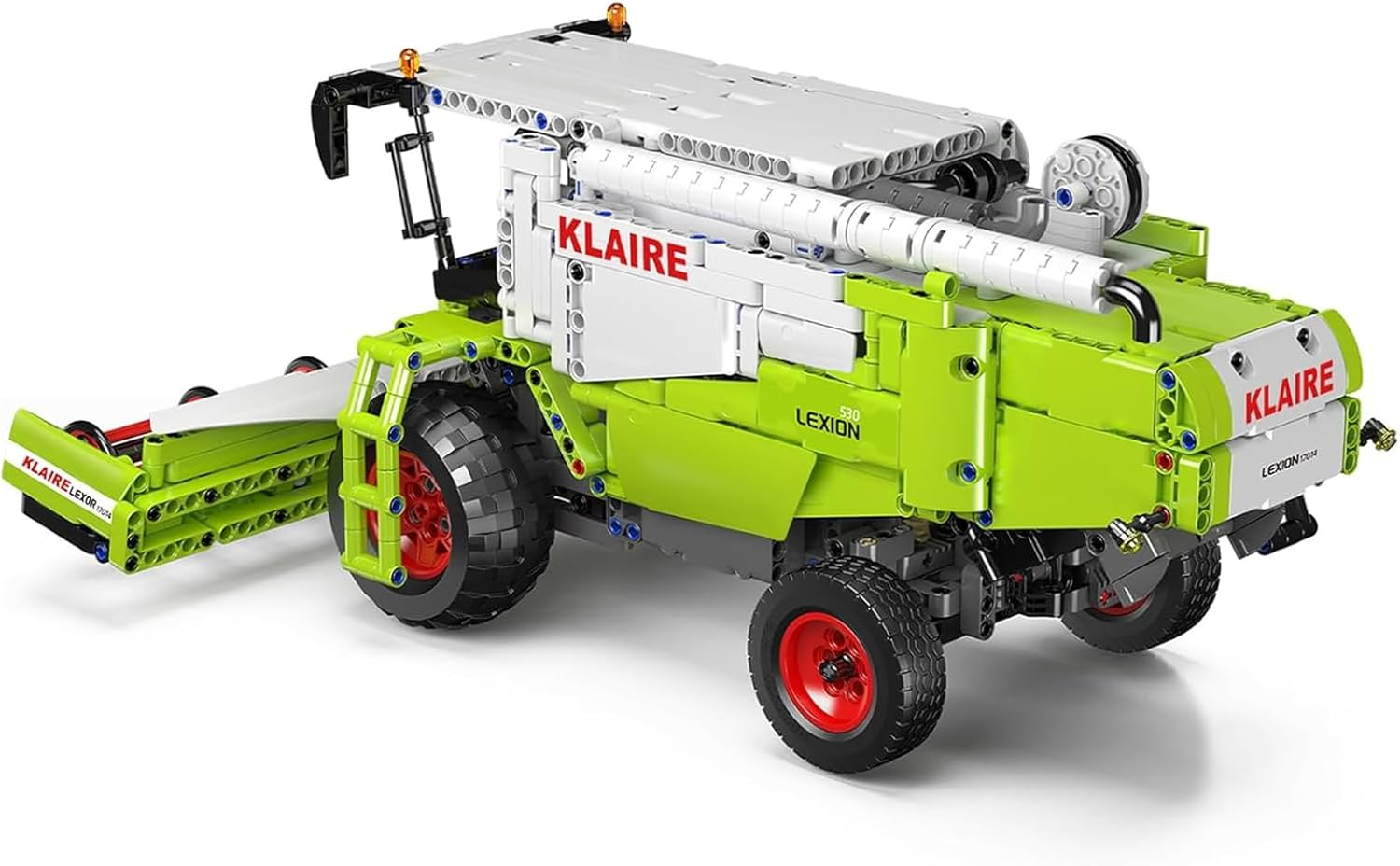 Mould King 17014 Combine Harvester Tractor Vehicle Building Set, Remote Control Truck Car Claas Lexion 760 Model Block Kit MOC, STEM Gift Toy to Build for Boys Girls Aged 14+ 1265Pcs image number 1