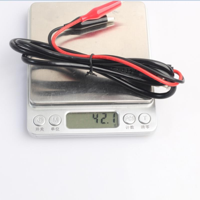 ULTECHNOVO 2Pcs Test Leads Test Cable Lead Probe Electrical Alligator Clips Bnc to Dual Alligator Electrical Clamp Laundry Soap Dispenser Q9 Video Cable