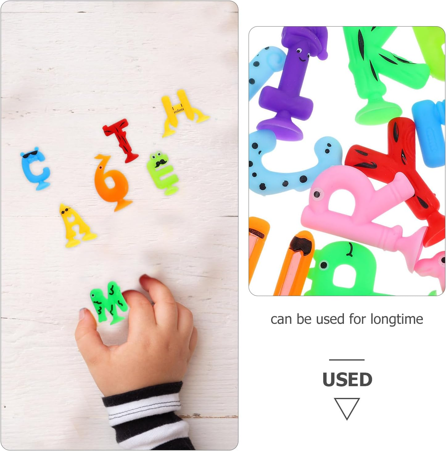 Vaguelly 1 Set Letter Bath Plaything Spelling Children Educational Letters Toys Suction Letter Toys Learning Family Game For image number 5