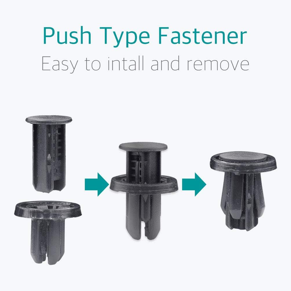 Lantee 20 Pcs Bumper and Wheel Well Liner Push-Type Retainer Clips for Honda & Acura 91505-TM8-003 image number 6