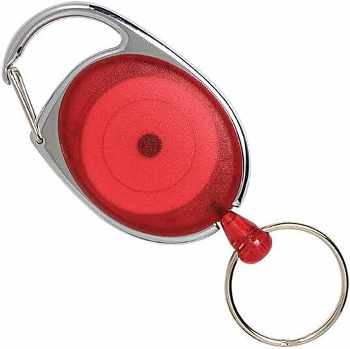 Rexel Id Retractable Snap Lock Key Hold Red