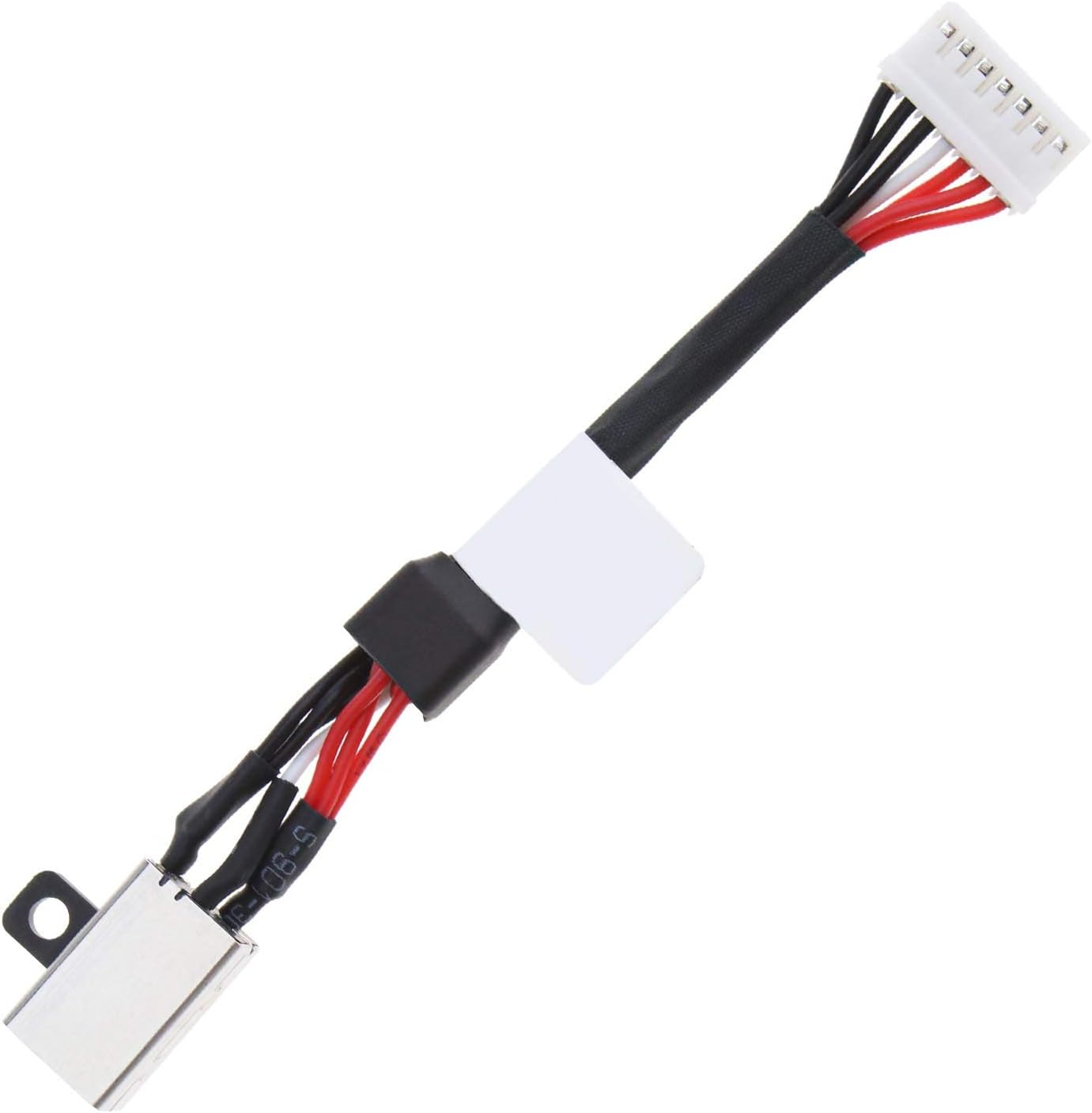 Emsea Notebook DC Power Interface Charging Port Jack Socket Connector Harness Wire Cable Compatible with Dell XPS 15 9550 9560 DC30100X300 P56F