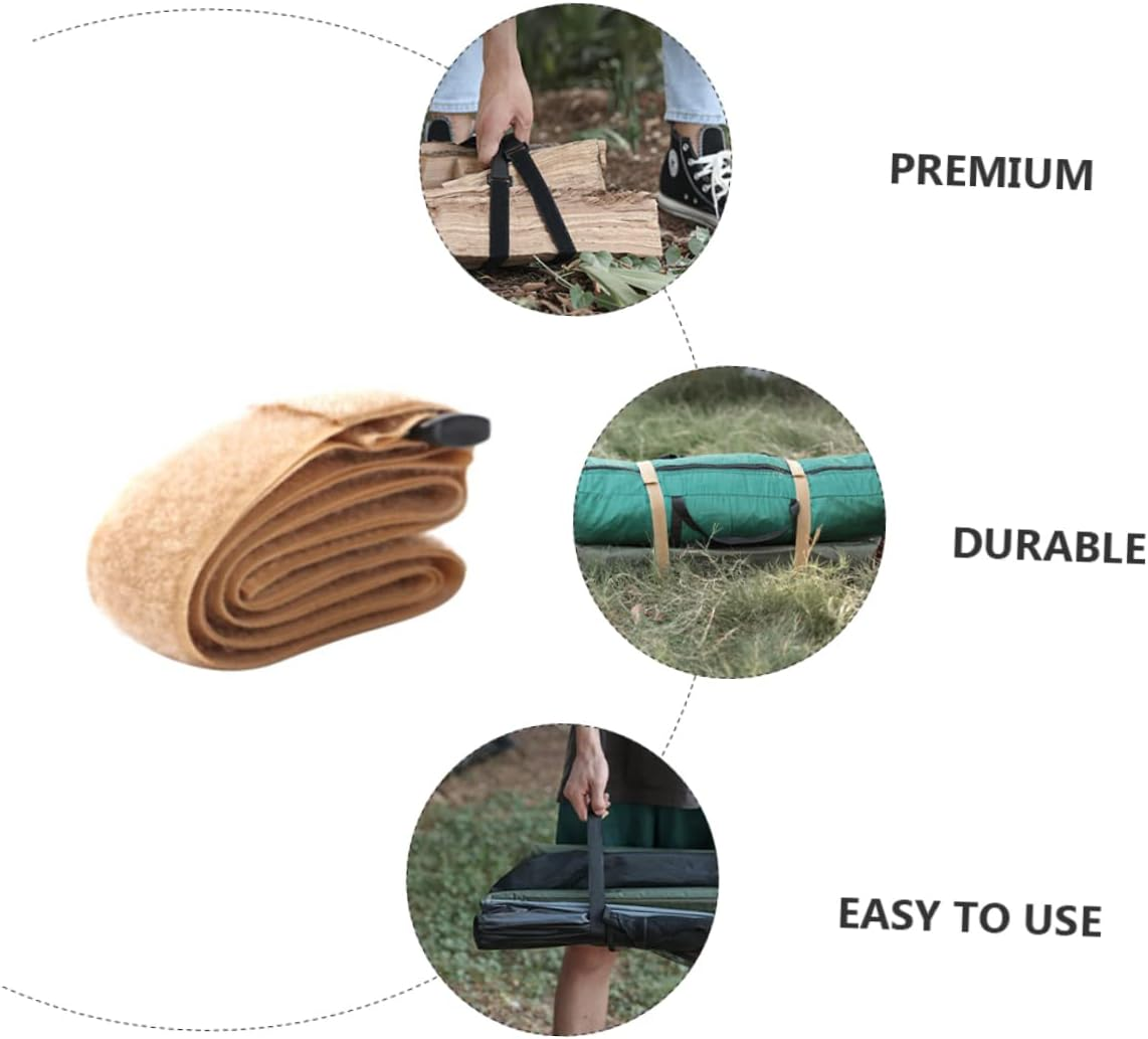 Beavorty 16Pcs Luggage Straps for Camping and Travel Bundling Belts Adhesive Buckle Suitcase Straps for Secure Packing Random Color