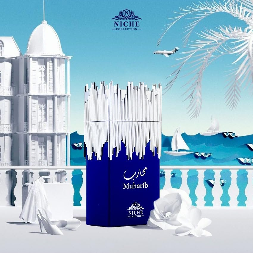 Niche Collection - Muharib by Khalis for Men - 3.4 Oz EDP Spray