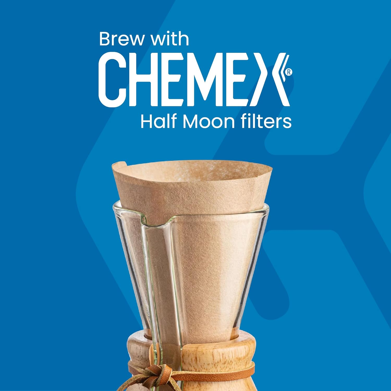 Chemex Pour-Over Glass Coffeemaker - Classic Series - 3-Cup - Exclusive Packaging image number 1