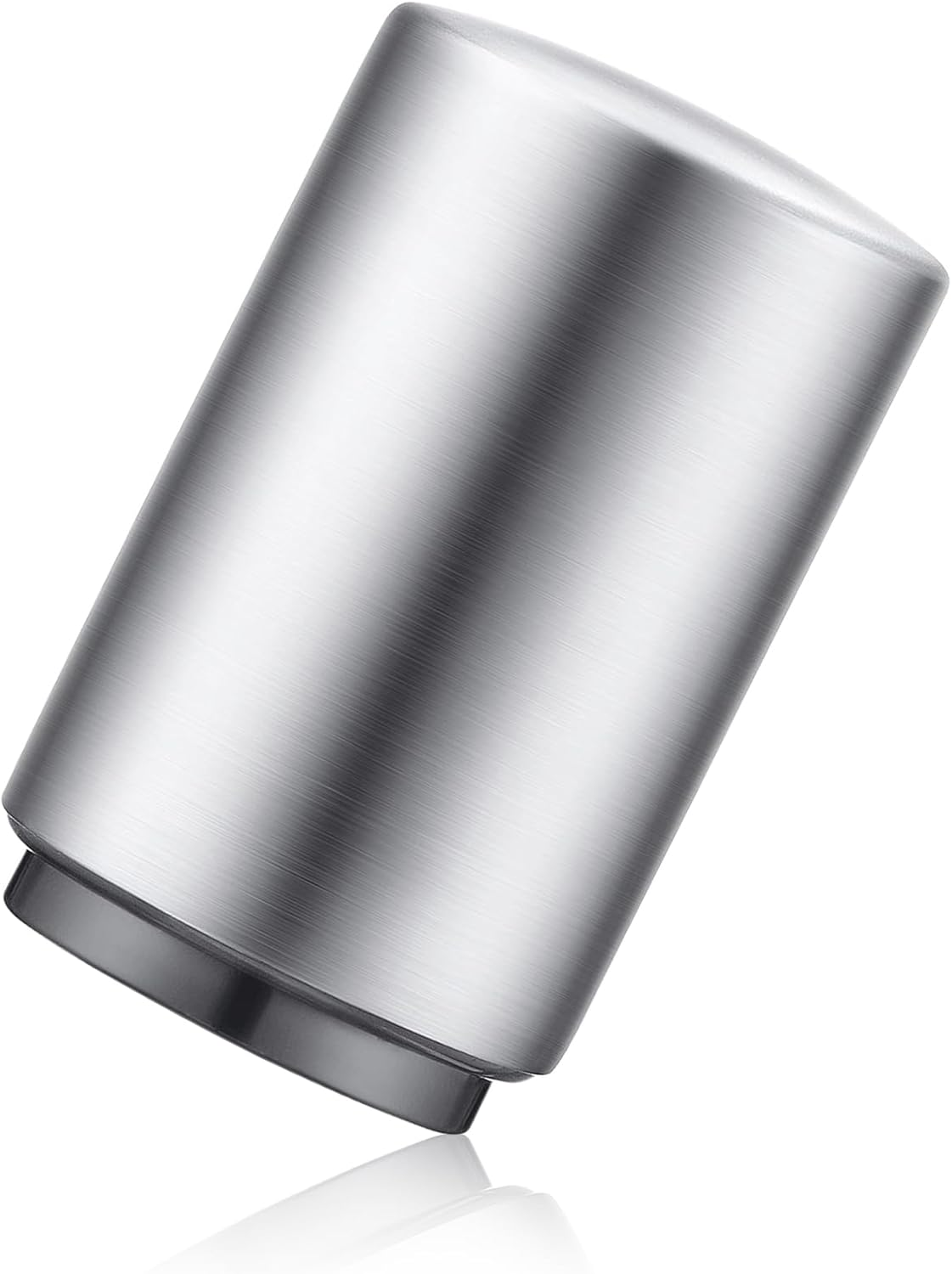 2PCS Premium Beer Bottle Opener, Automatic Stainless Steel Quick Pop the Top Can Openers by Magnet Catching No Damage Caps, Wine Accessory Push down off Magnetic Bartender Tool for Home Picnic Camping