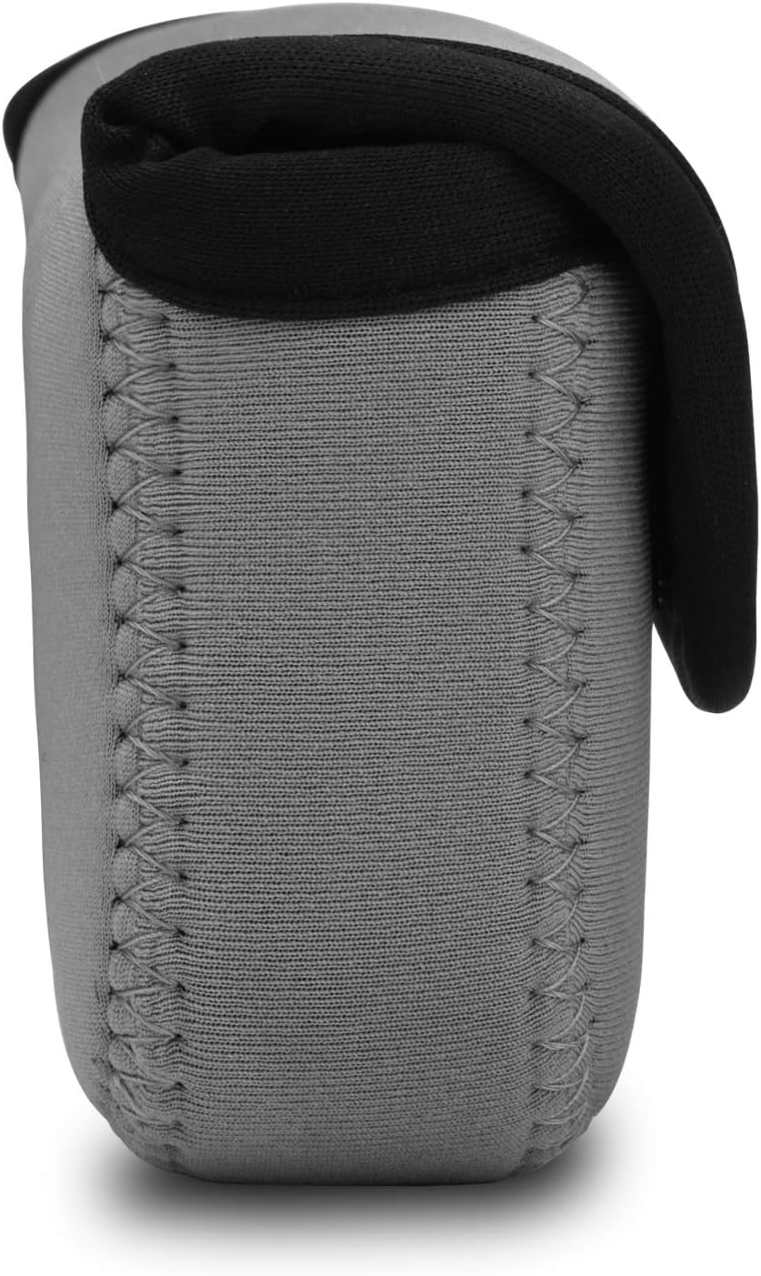 Megagear MG084 Sony Cyber-Shot DSC-RX100 VI, DSC-RX100 V, DSC-RX100 IV, DSC-RX100 III, DSC-RX100 II Ultra Light Neoprene Camera Case - Gray - Blue image number 5