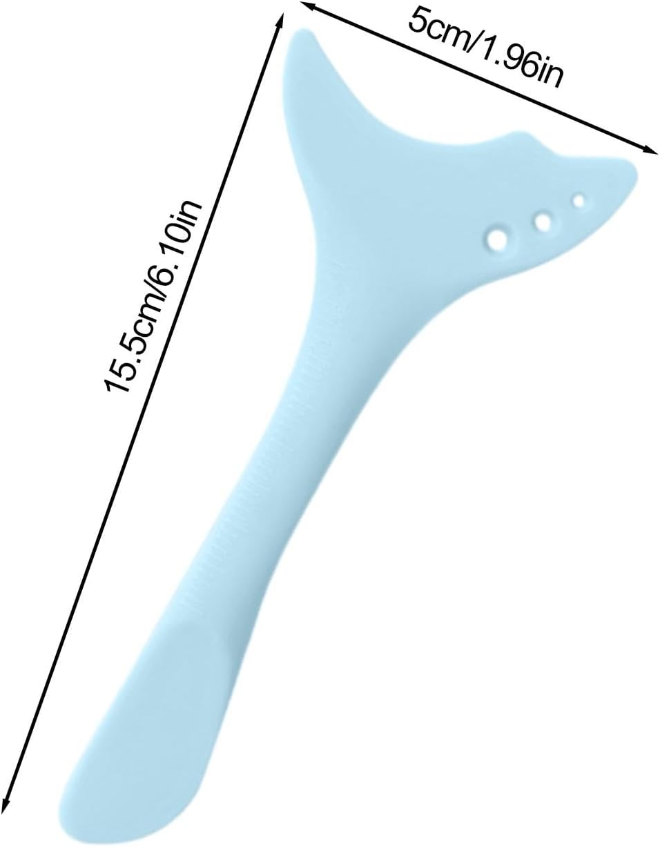 Mascara Shield Applicator Guard,Silicone Mascara Shield Guard - Multifunctional Reusable Eyelash Lipstick Eyeshadow Applicators Aid Tool for Makeup Application - Pink image number 2