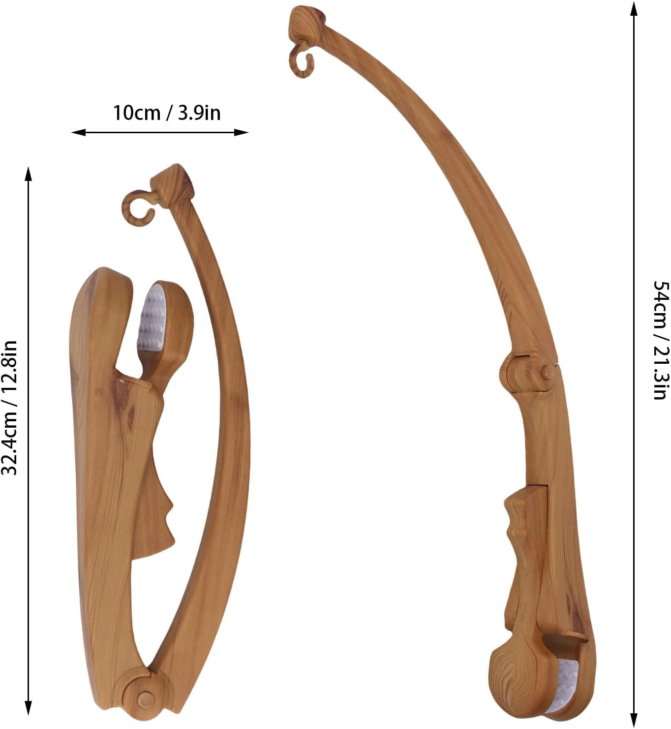 Crib Mobile Arm, Baby Crib Mobile Holder Nursery Mobile Arm Wood Grain Plastic Mobile Stand with Secure Grip for DIY Projects Crib Mobiles image number 6