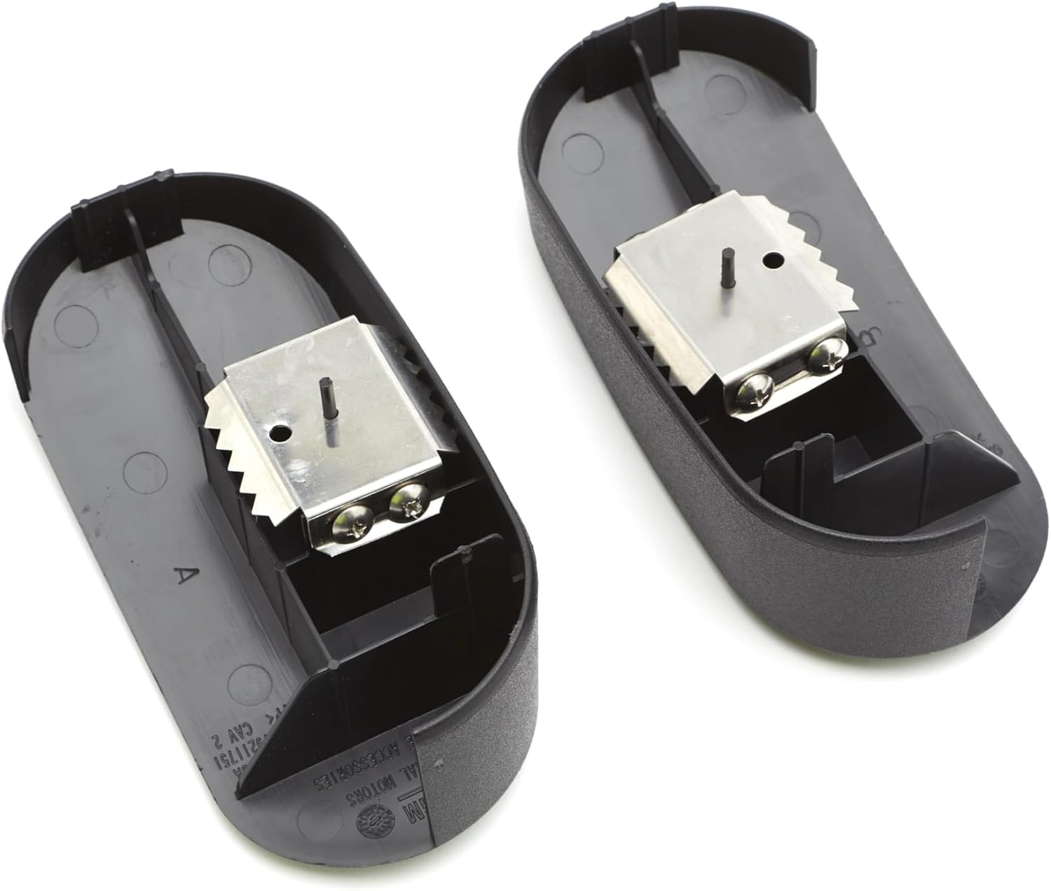 GM Accessories 19212311 Assist Step End Cap Kit in Black with Retainers image number 1