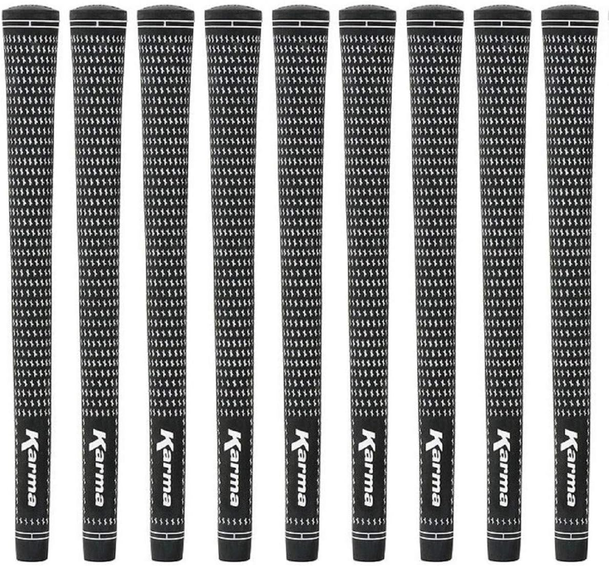 Karma Velour Ribbed 9-Piece Golf Grip Bundles