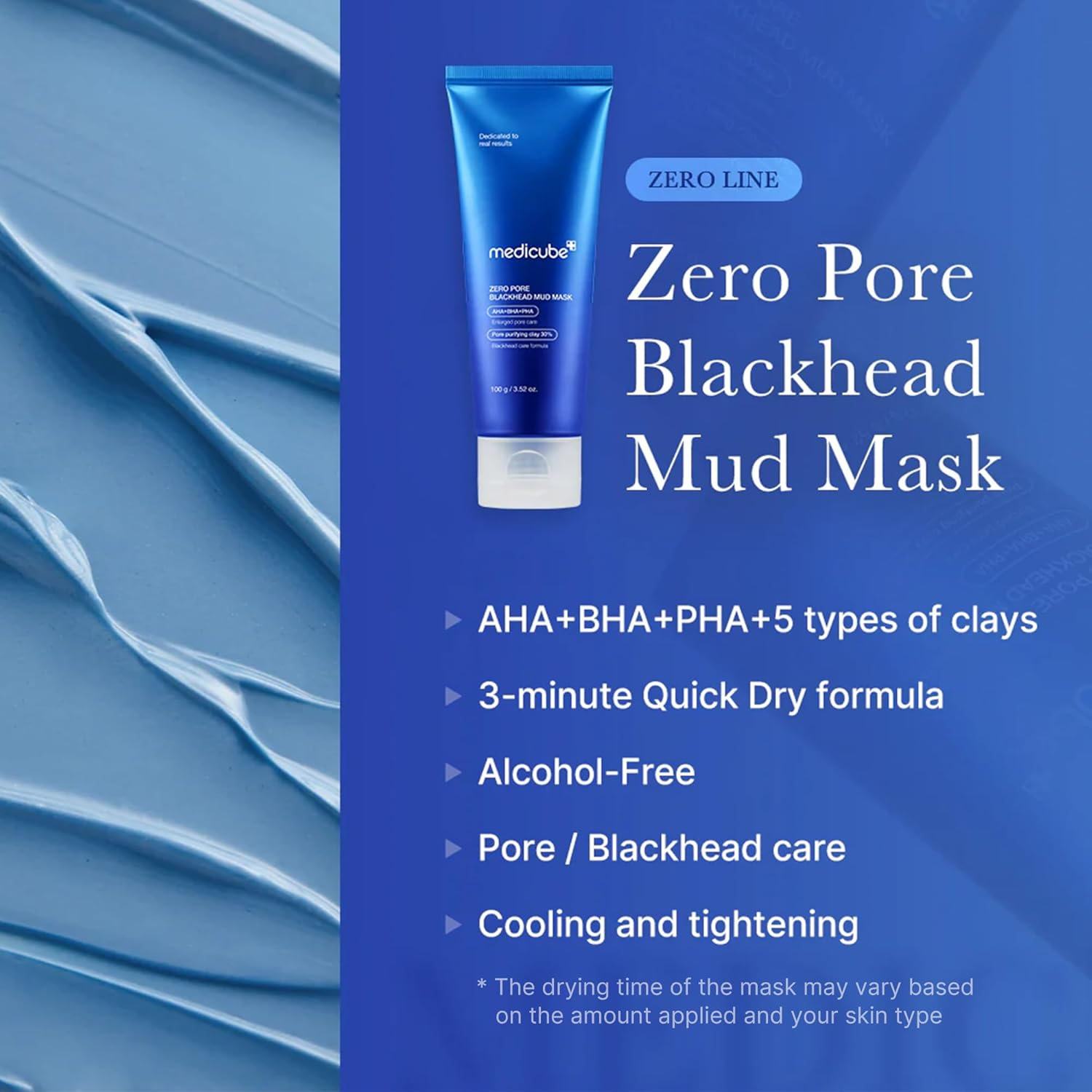 Medicube Zero Pore Blackhead Mud Mask image number 1
