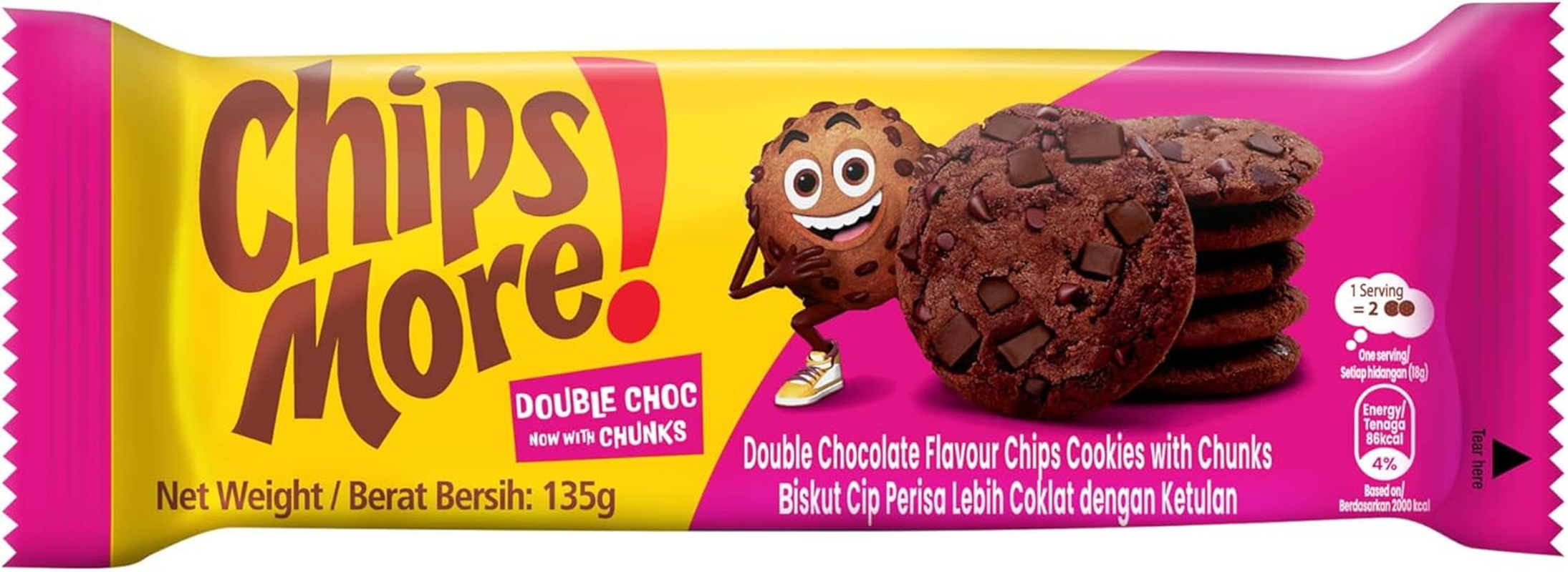 Chipsmore Cookies, Original, 163.2G image number 2