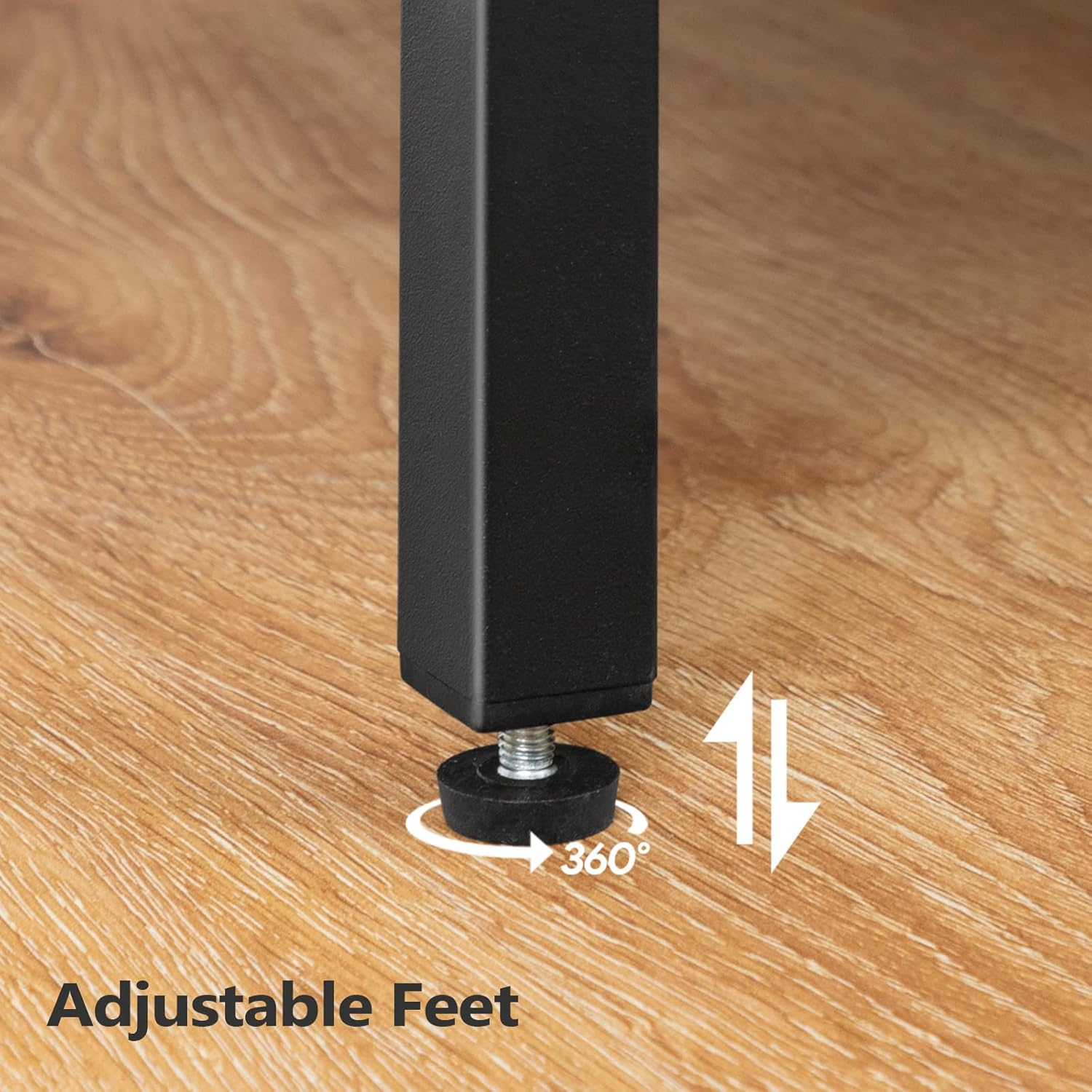 MAHANCRIS Bar Stools, Set of 2 Bar Stools, Kitchen Breakfast Bar Stools with Footstools, 65.5 Cm Dining Stool, Rectangular Industrial Bar Stools for Dining Room, Kitchen, Greige ABAHG0101Z image number 1