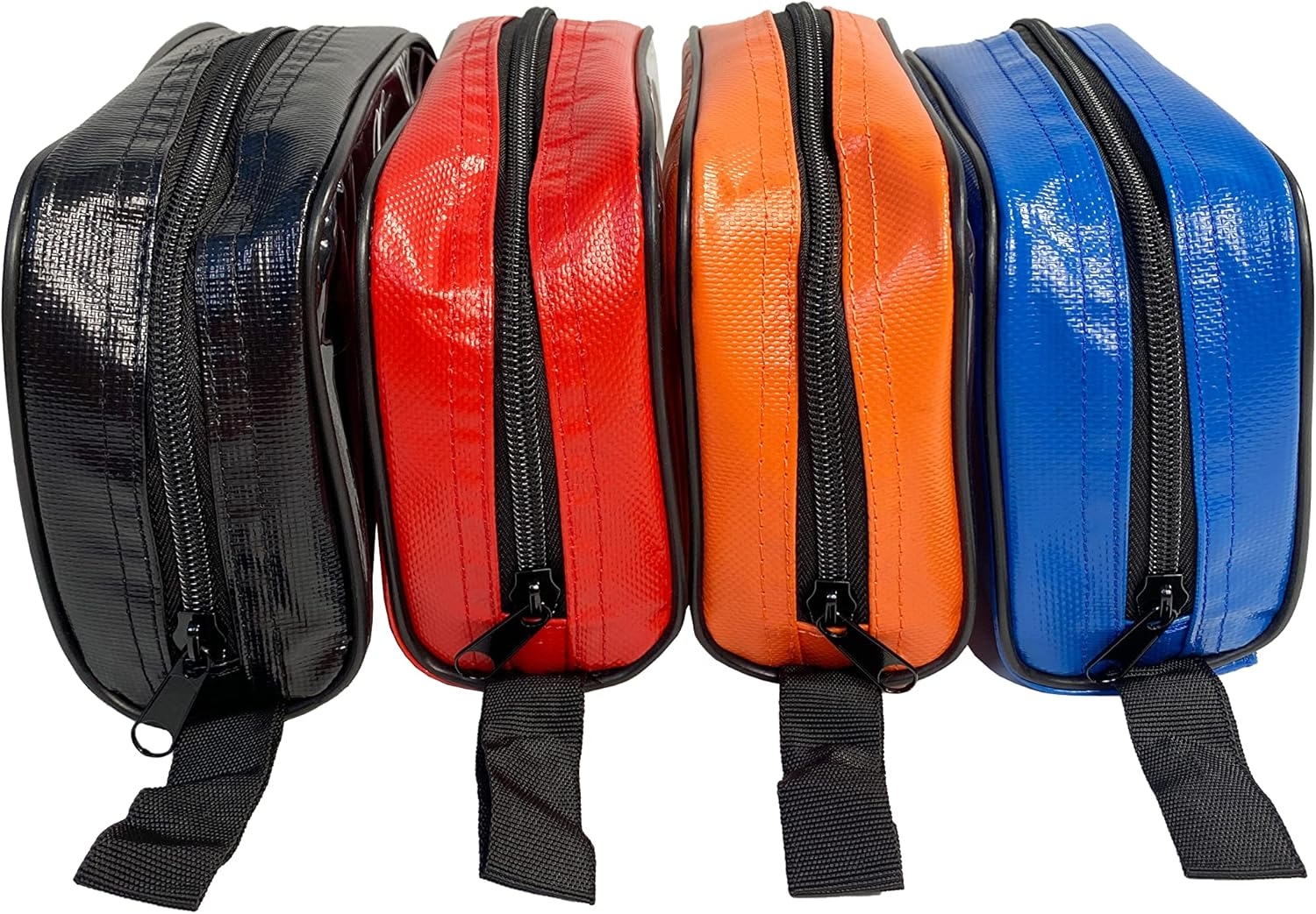 Line2Design Color Coded First Aid Medical Emergency Kit Bag Water Resistant Accessory Pouches, Zippered Closure with Transparent Window Set of 4 image number 2