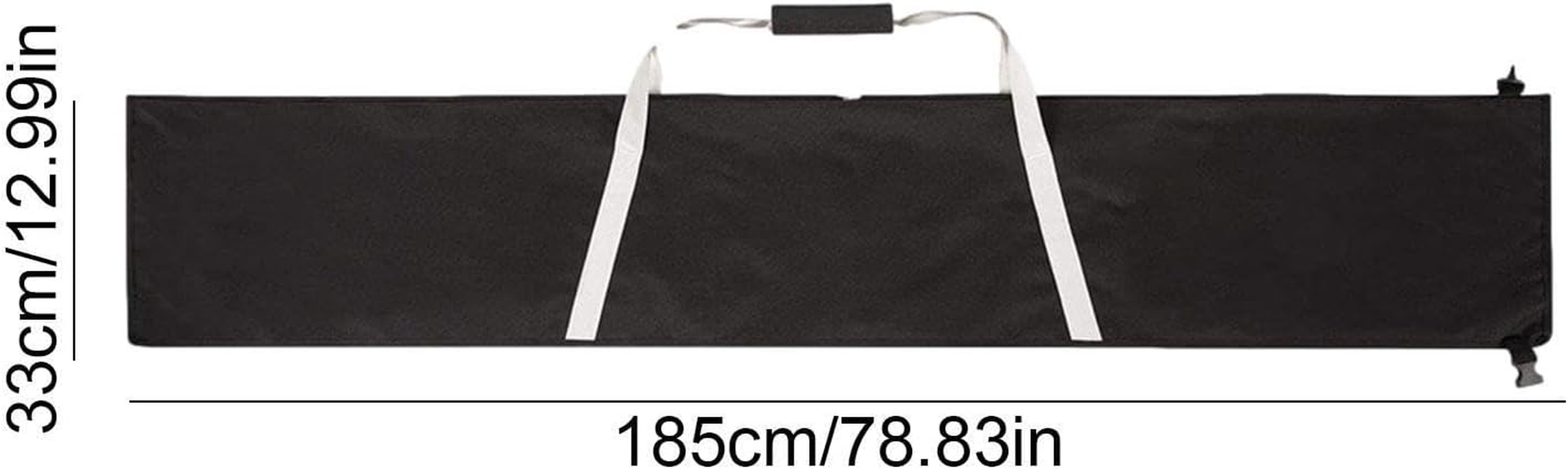 Skiing Travel Case - Snowboard Organizer Bag with Handle | Waterproof Protective Ski Bag | Durablee Ski Equipment Storage | Transport Bag for Skis, Snowboards, and Travel Accessories image number 3