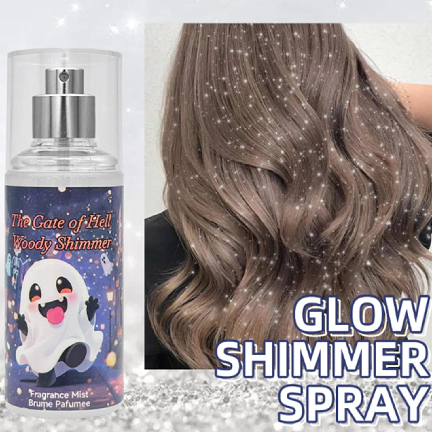 Inhzoy Night Out Halloween Perfume Warm and Spicy Unisex Scent Long Lasting Fragrance Navy Blue One Size image number 2