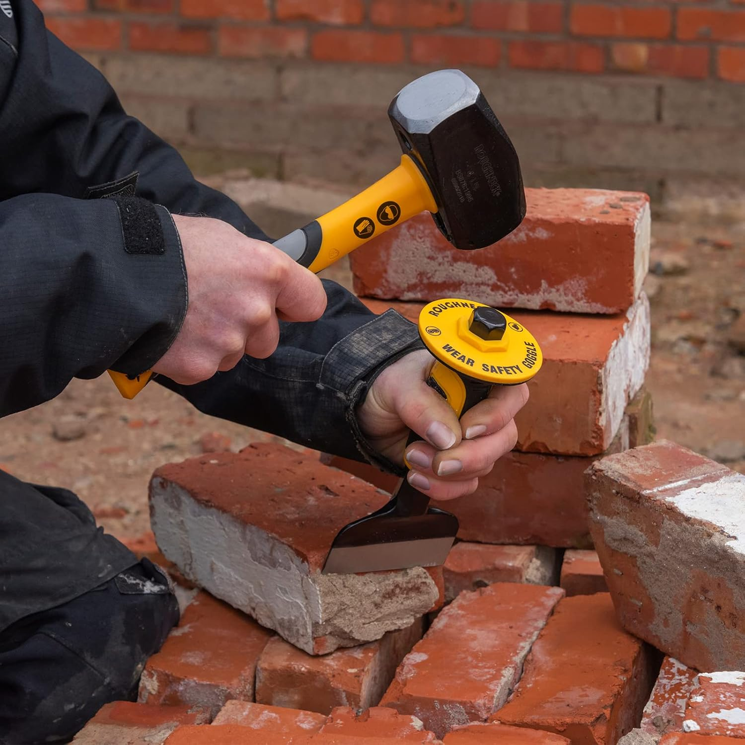 Roughneck ROU31993 Chisel and Bolster Set (3-Piece) image number 3