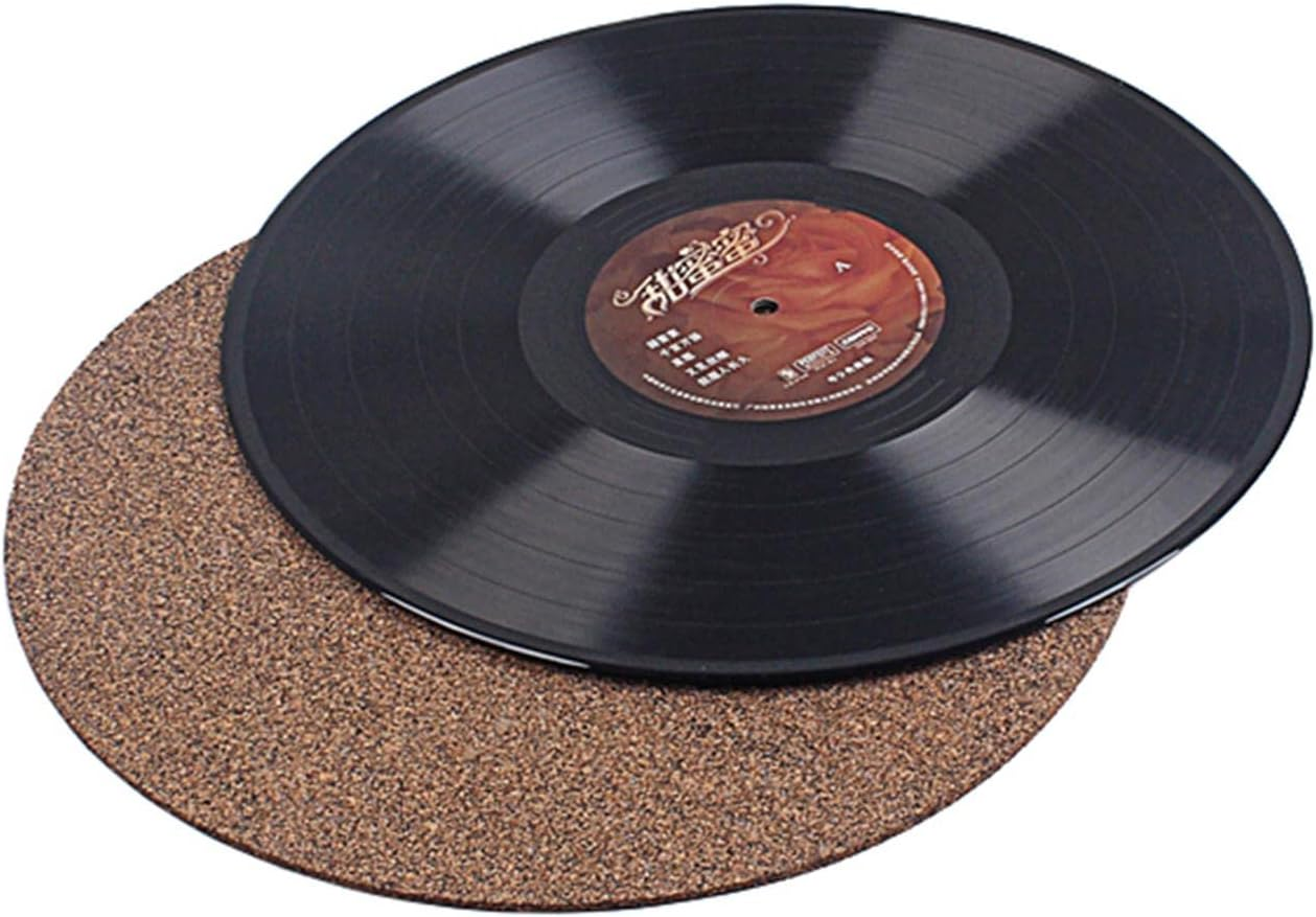 TTETTZ Cork Platter Mat 3.3Mm Thick, Rubber Platter Mat, Help image number 1