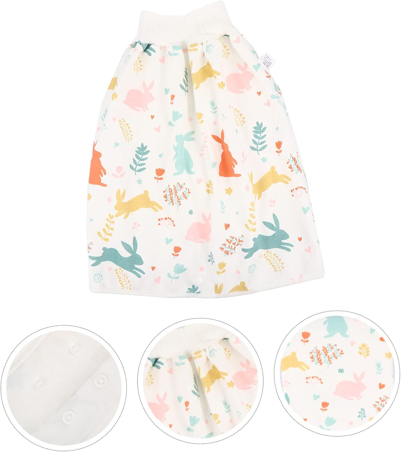 KOMBIUDA Diaper Pants Set Training Undies Nighttime Skirt for Potty Training Habits Development