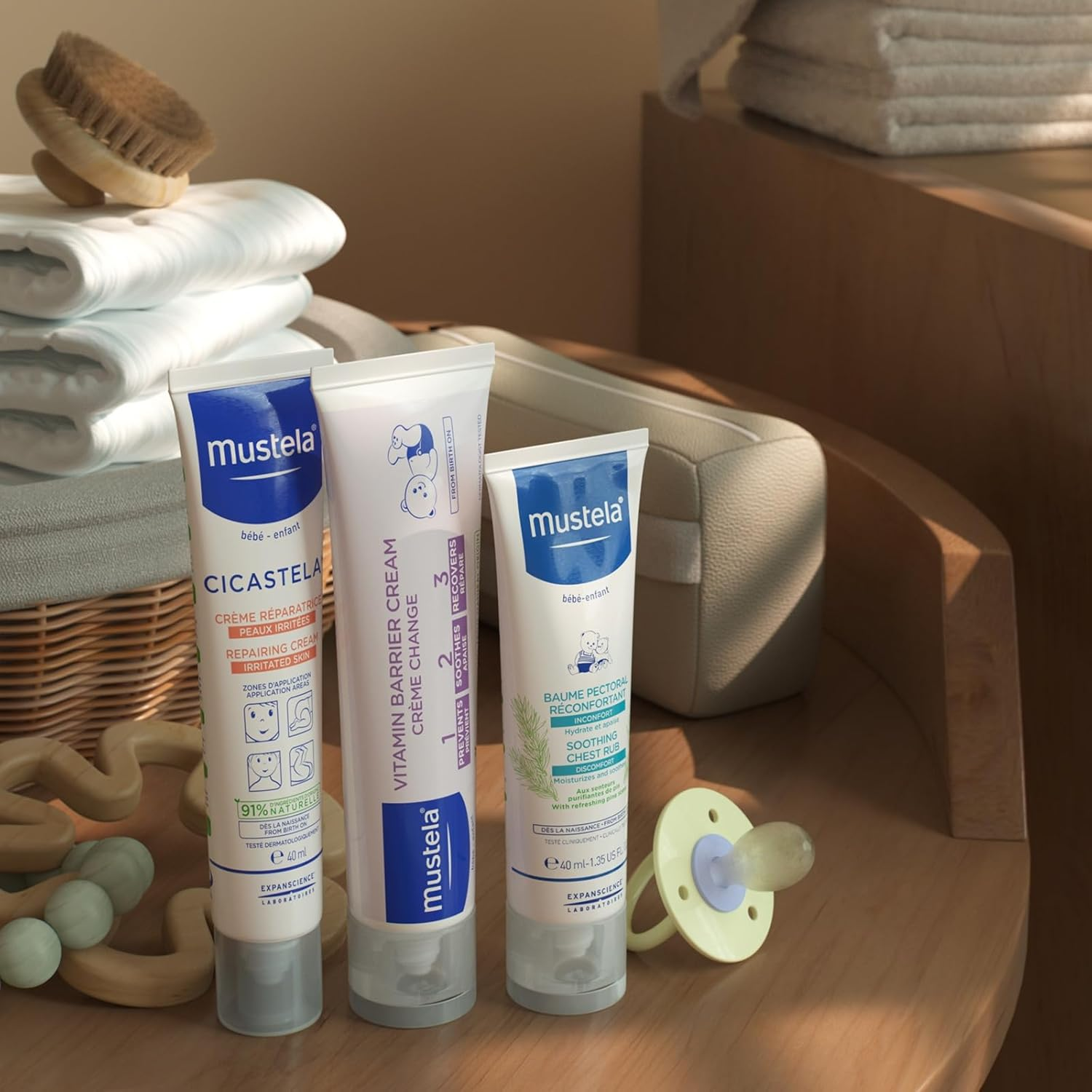 Mustela Soothing Chest Rub - 40Ml image number 1