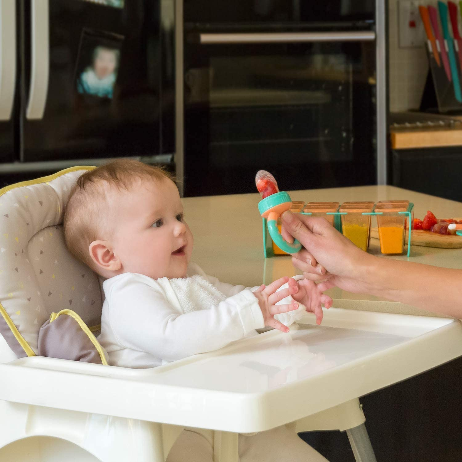 Clevamama Clevafeed Baby Fruit Feeder with Extra Teat image number 1