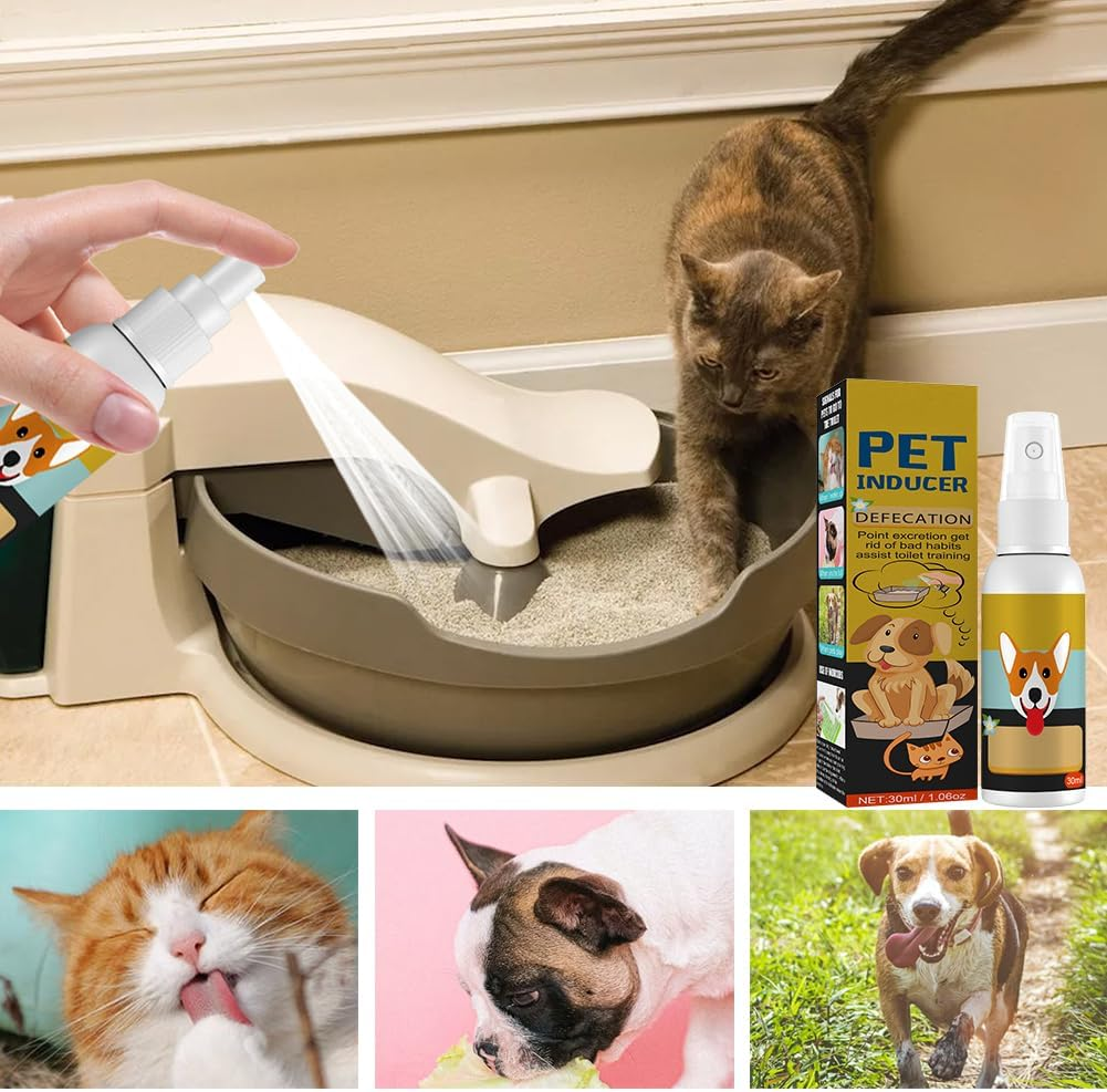 Potty Training Spray for Dogs, Dog Pee Spray Training, Spray for Training, Potty Training Dogs, Dog PIPI Trainer, Puppies and Dogs, Potty Training, for Cats, Dogs, Hamsters, Rabbits, 30 Ml