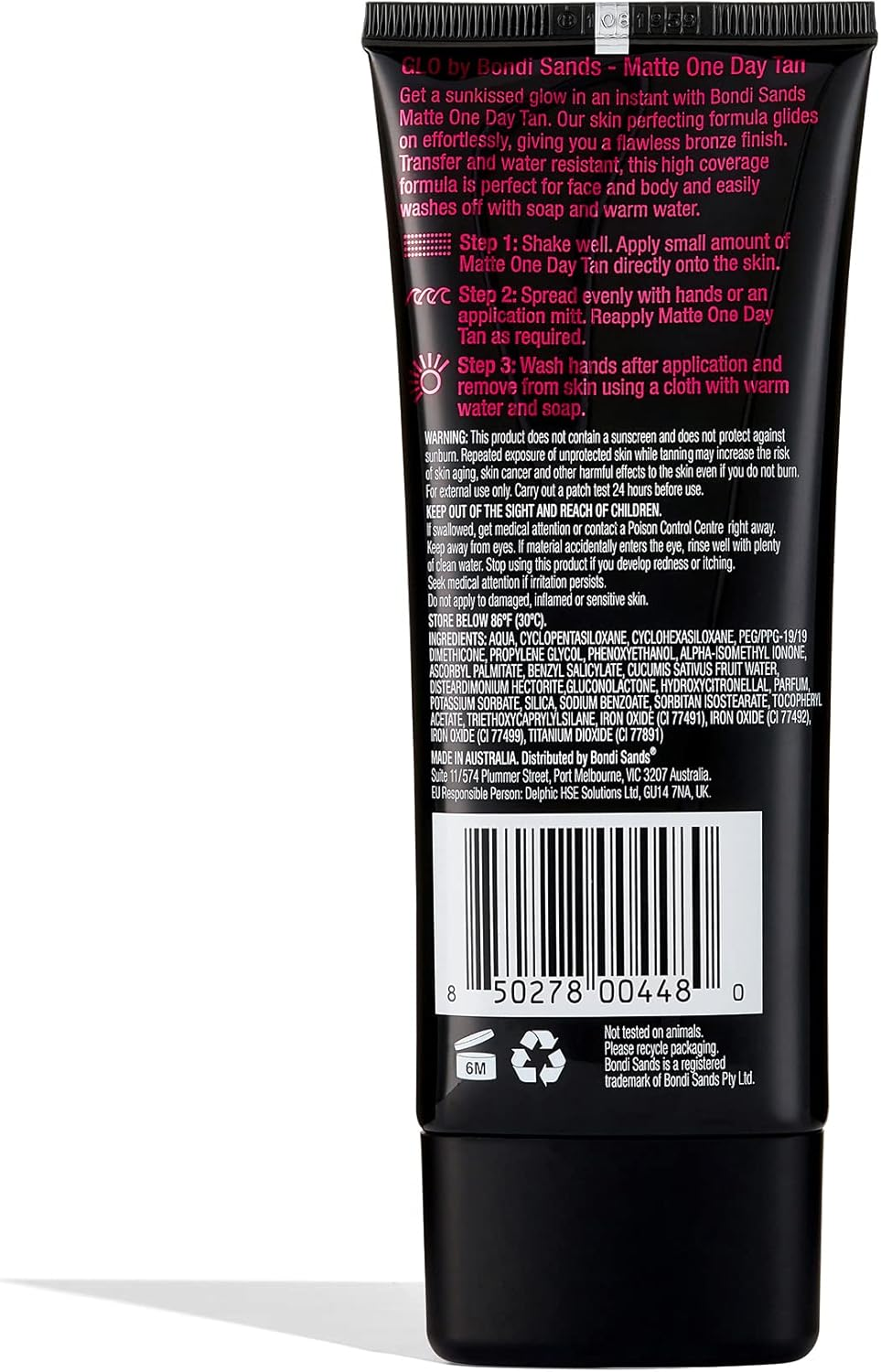 Bondi Sands GLO Matte One Day Tan 100Ml image number 3