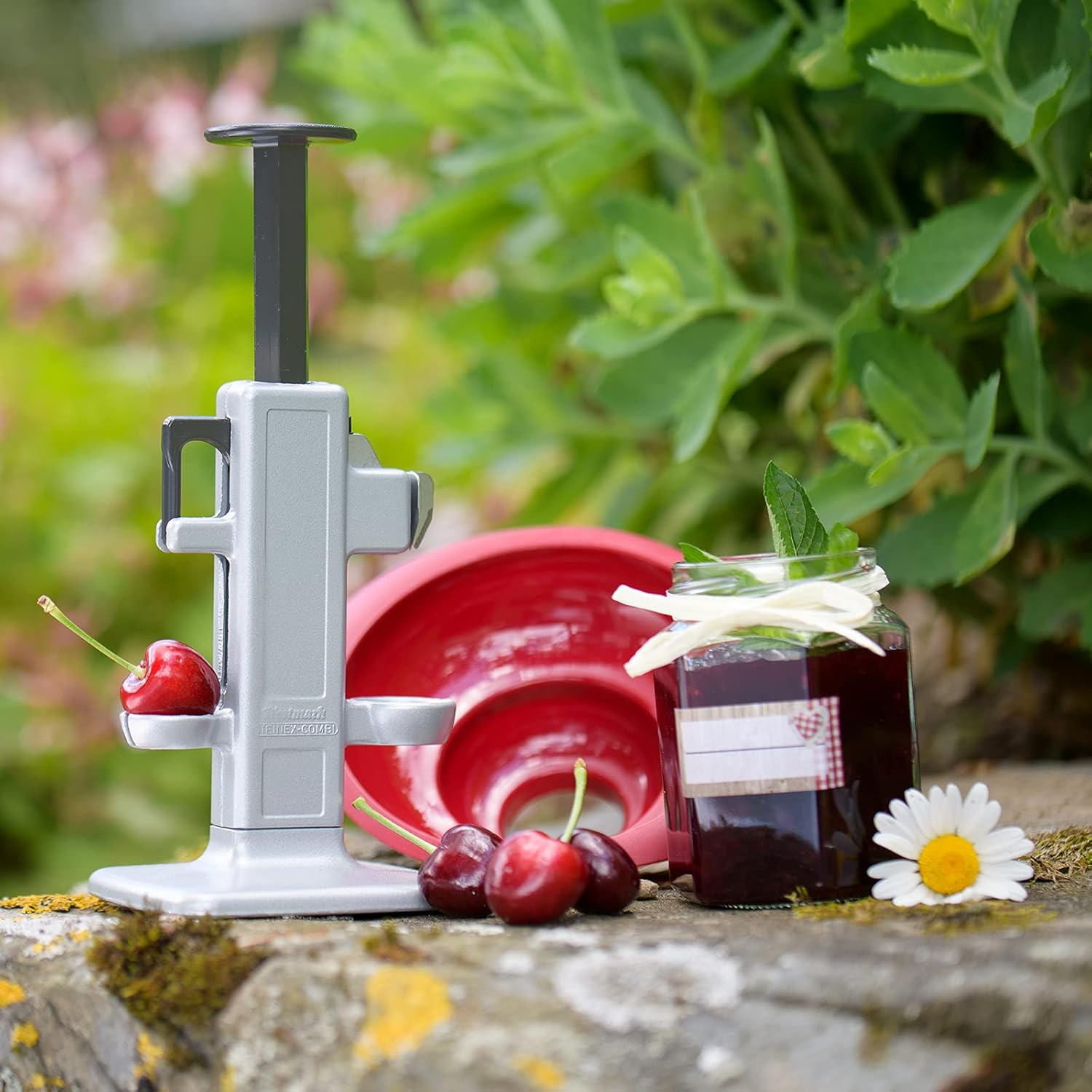 Westmark 4004094001949 Cherry and Plum Stoner Steinex-Combi Retro-Look, Silver/Black image number 5