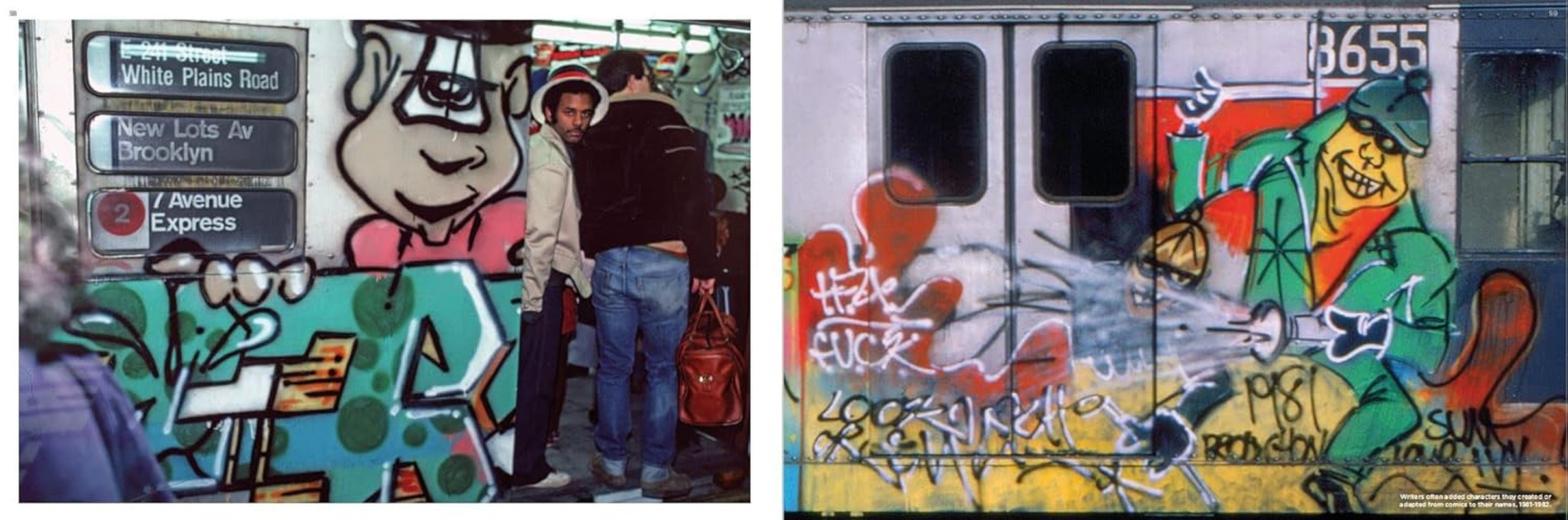 Spray Nation: 1980'S Graffiti Photographs: 1980S NYC Graffiti Photos