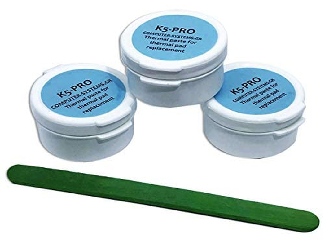 K5 PRO Viscous Thermal Paste for Thermal Pad Replacement 60G 3X20G Pack (Apple Imac Sony PS4 & PS3 XBOX Acer Aspire Etc)