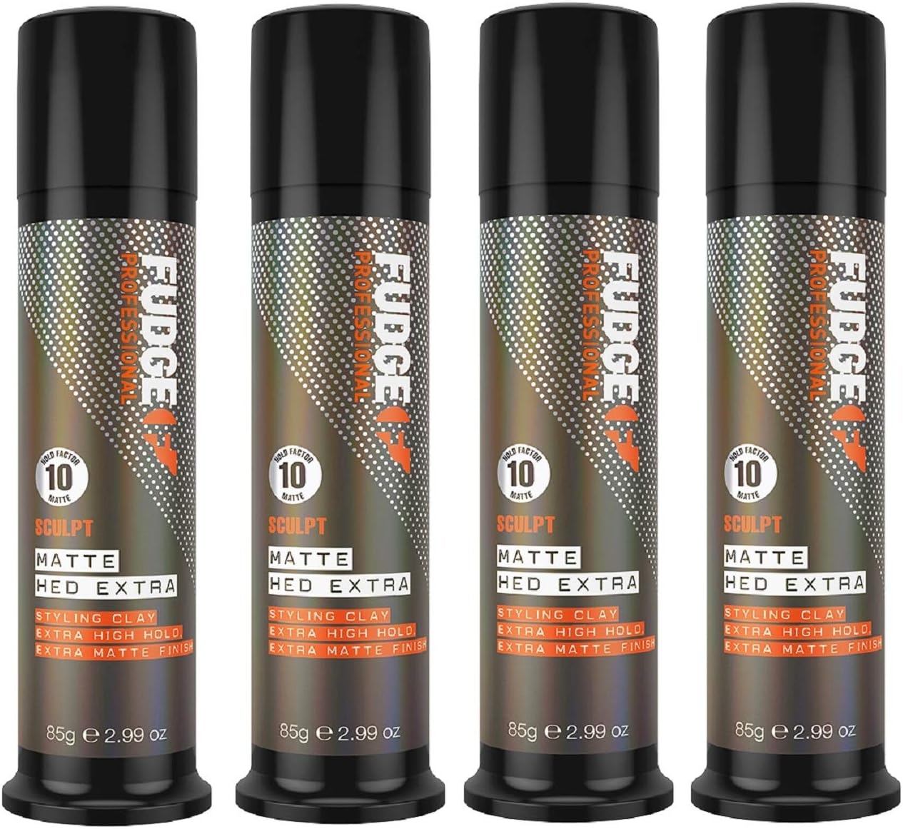 Fudge Professional Matte Hed Extra Strong 85 Ml Pack of 4
