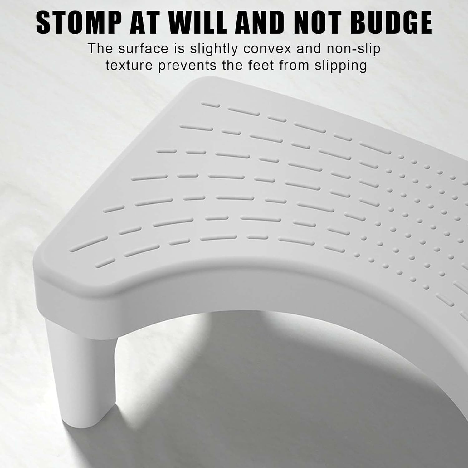 LEFAFA Toilet Stool Poop Stools, Squatting Potty Stool for Adults, Portable Plastic Toilet Step Stools, Non-Slip Poop Foot Rest Stools for Bathroom, Healthy for Seniors and Kids image number 6