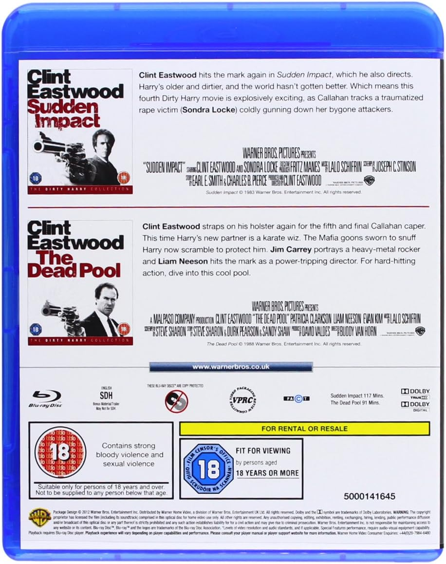Dirty Harry Collection Box [Blu-Ray] image number 2