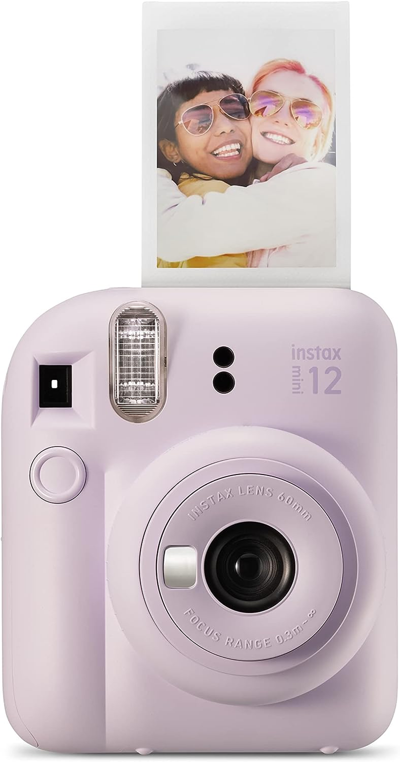 Instax Fujifilm Mini 12 Instant Camera, Lilac Purple image number 3