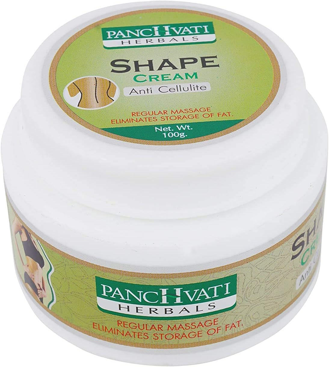 Panchvati Herbals anti Cellulite Shape Cream 100G & Roop Ujala 200 Ml, Combo Pack